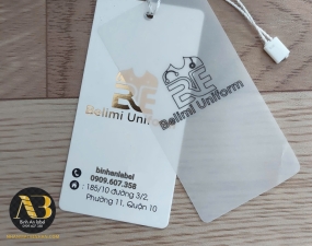 Thẻ Treo Ép Nhũ Vàng Cao Cấp