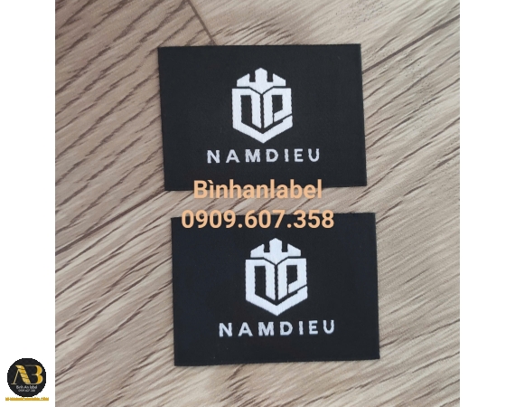 NHÃN DỆT GẤP 2 BÊN