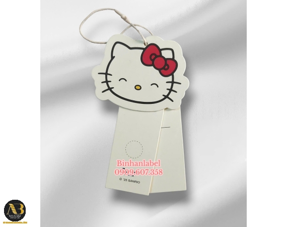 Thẻ Treo Áo Thun Cotton